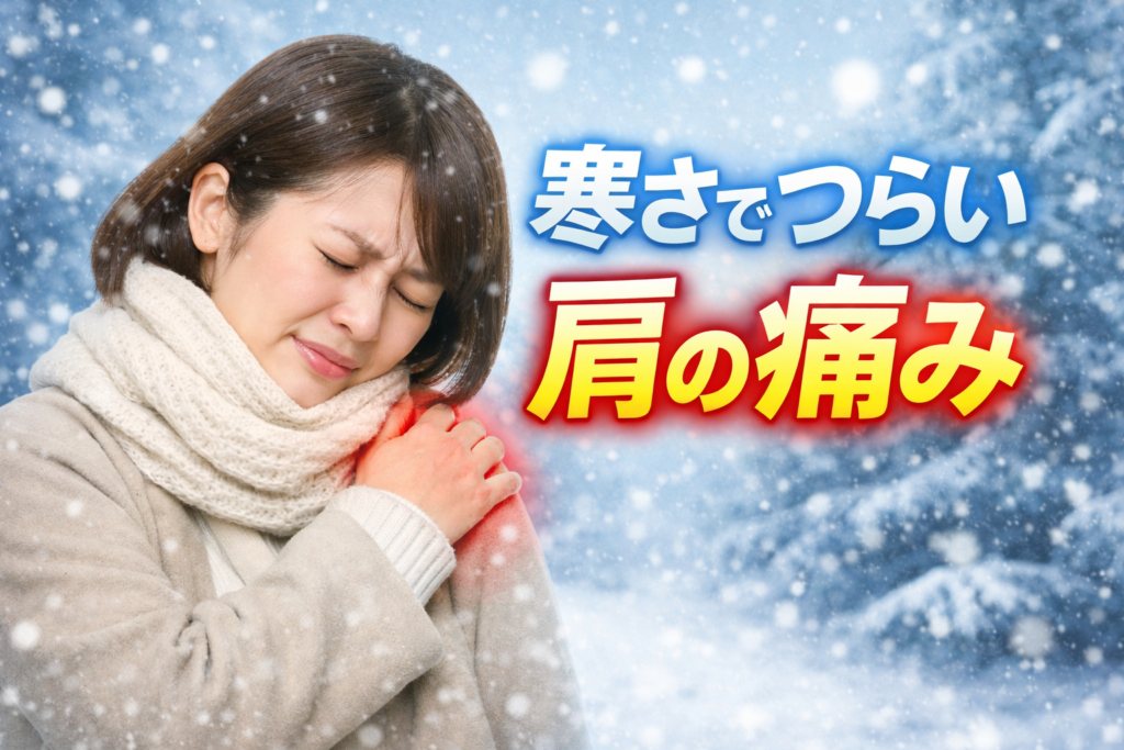 住之江でも増えている「冬の肩の痛み」｜なかなか治らない原因と鍼灸という選択